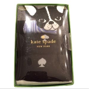 Kate Spade BOXED crew socks 3 pairs